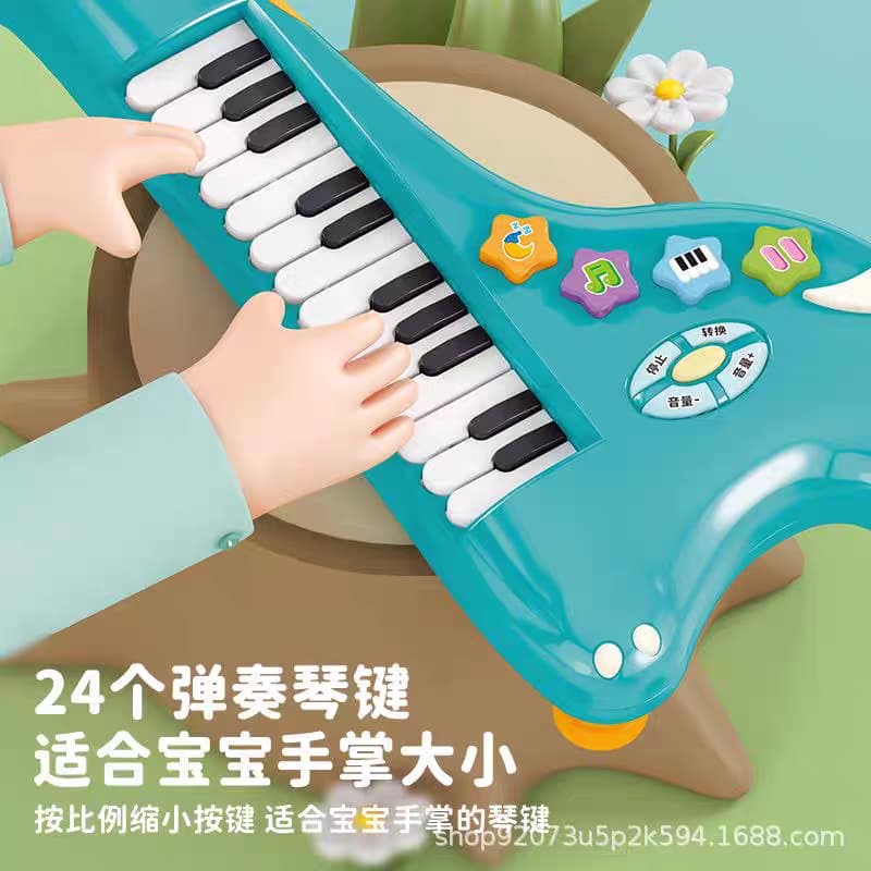 Big Size Electronic Dino Theme Piano! š¦š¹