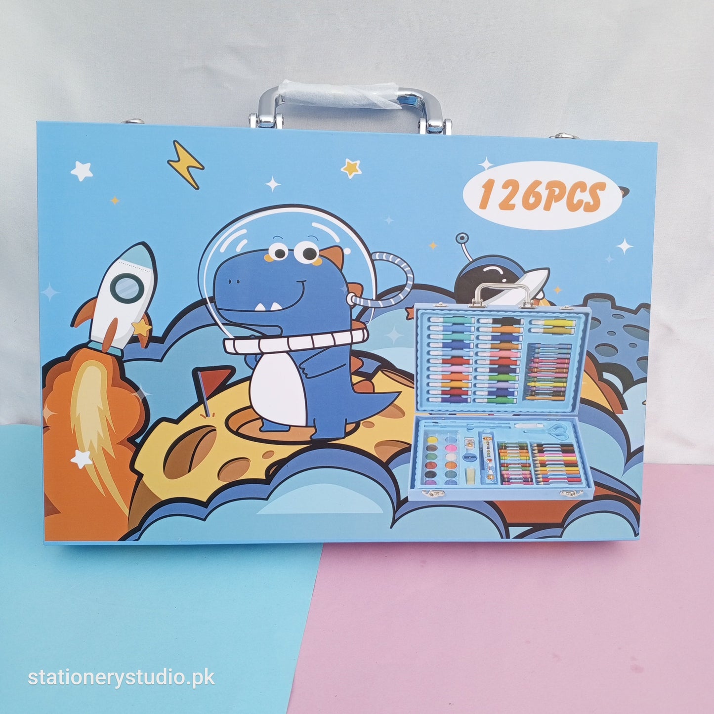 126pcs Colouring Trunk for Kids