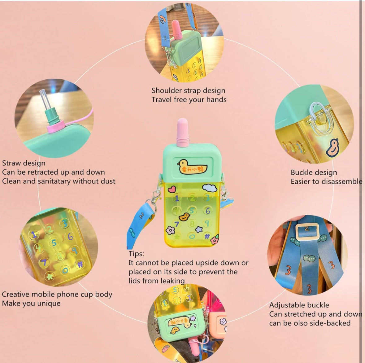 Mobile Shaped Water Bottle