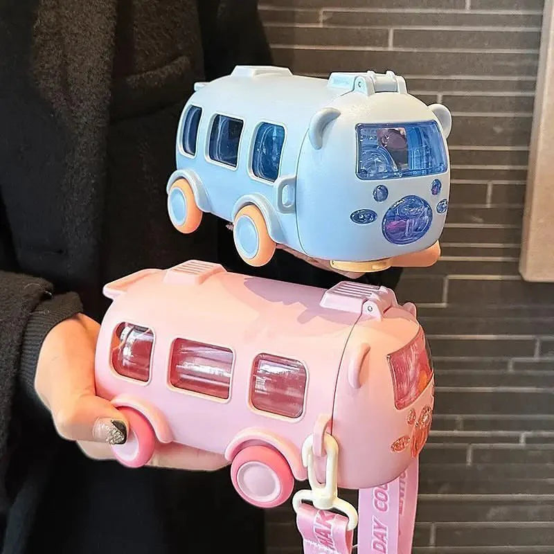 Bus Shaped Cute Water Bottle