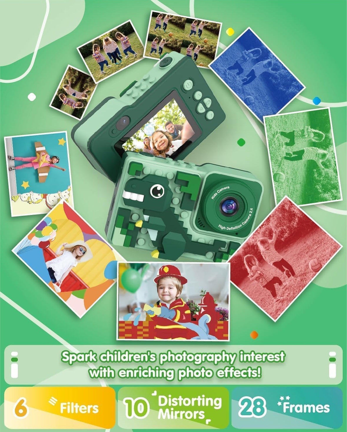 Lego Camera - Kids High Quality & Multi Functional Digital HD Camera