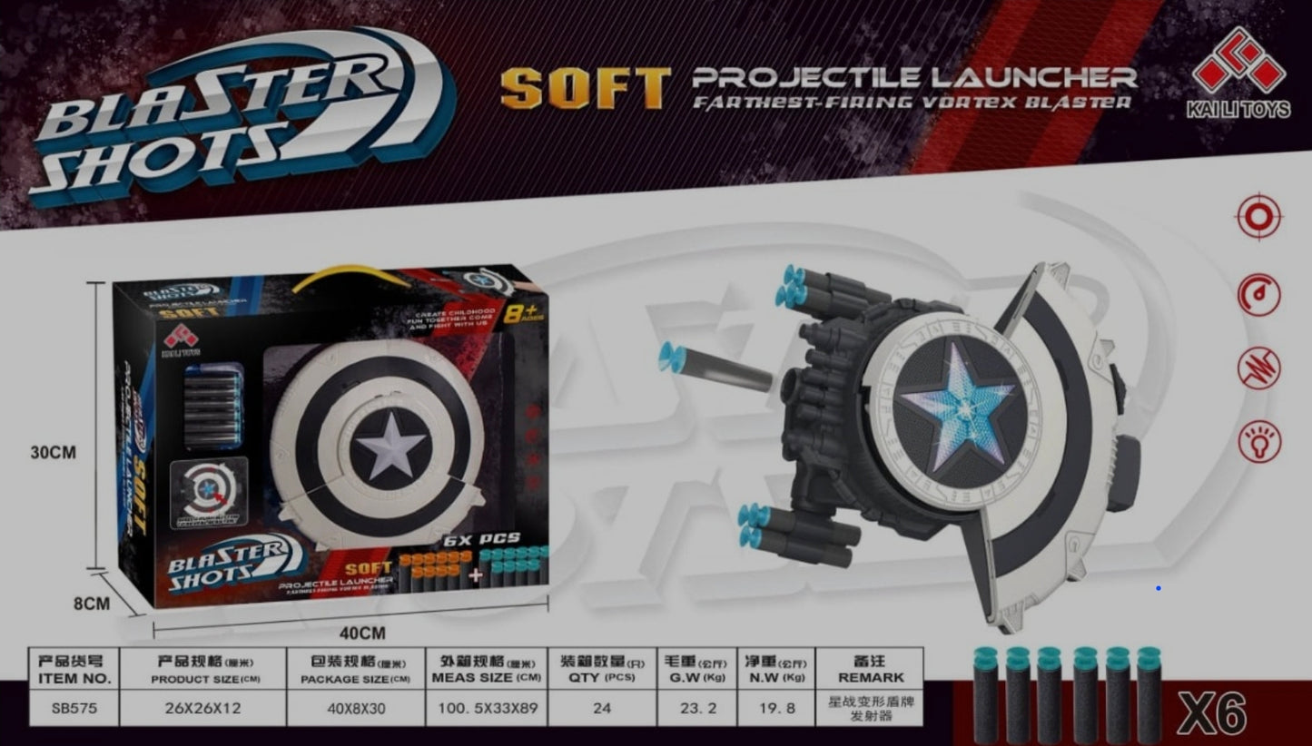 Captain America Shield Gun Toy