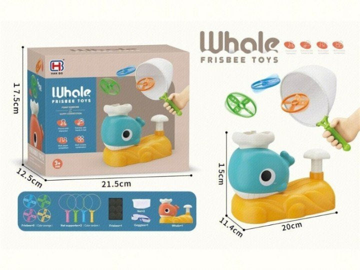 Whale Launcher Flying Disc Toys