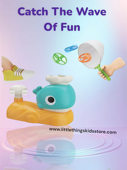Whale Launcher Flying Disc Toys