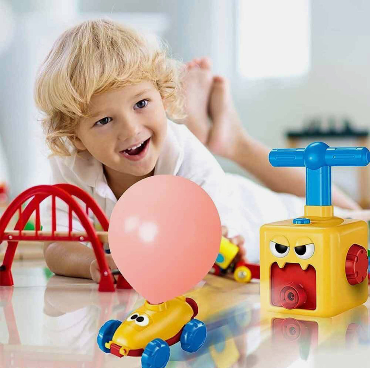 Balloon Launcher Car Toy