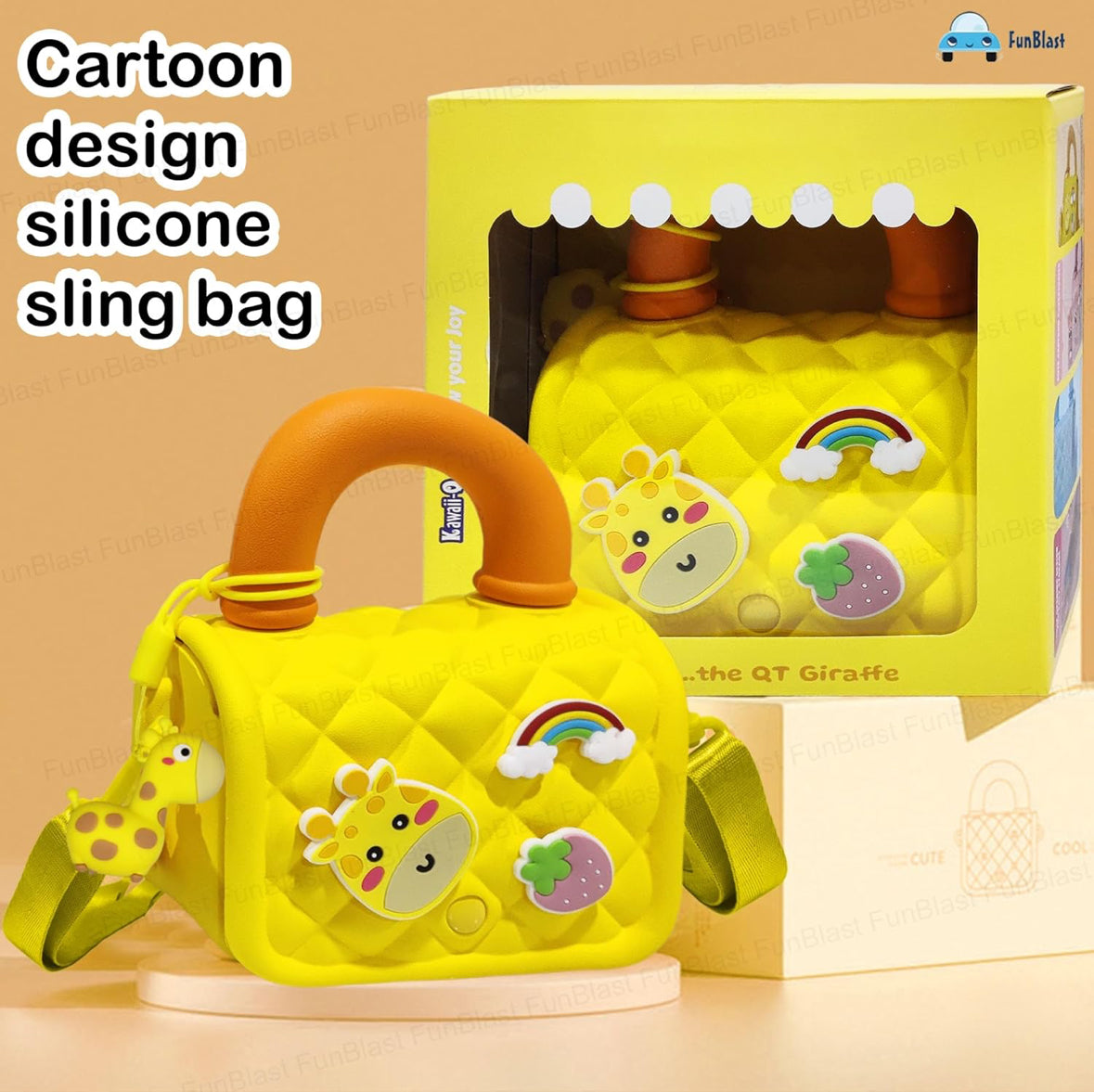 Super Cute Silicone Sling Bag