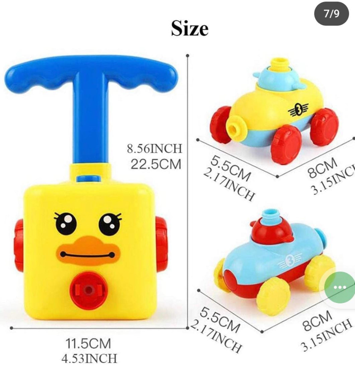 Balloon Launcher Car Toy
