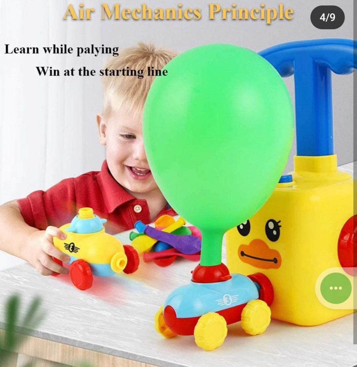 Balloon Launcher Car Toy