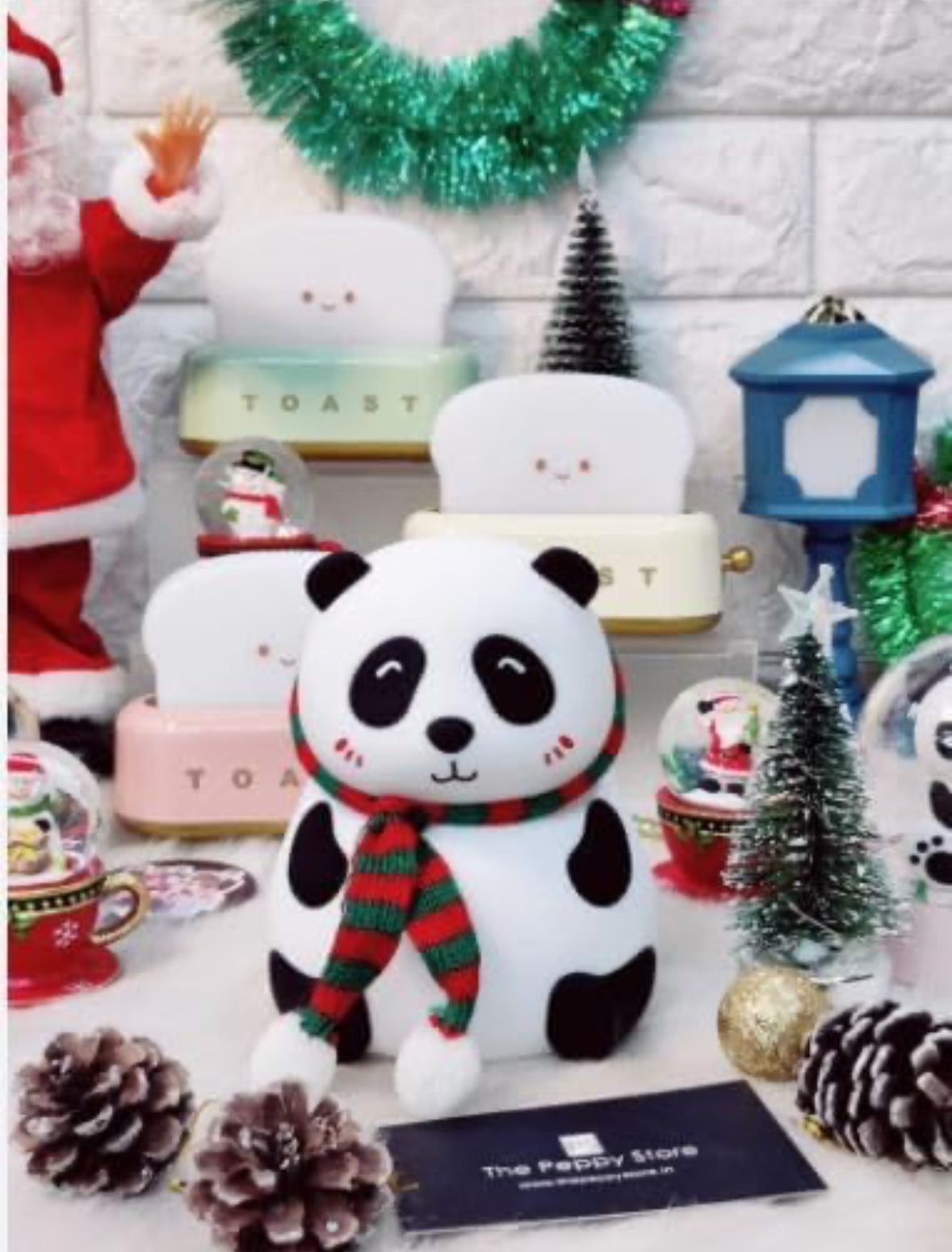 Super Cute Silicone Panda Night Lamps