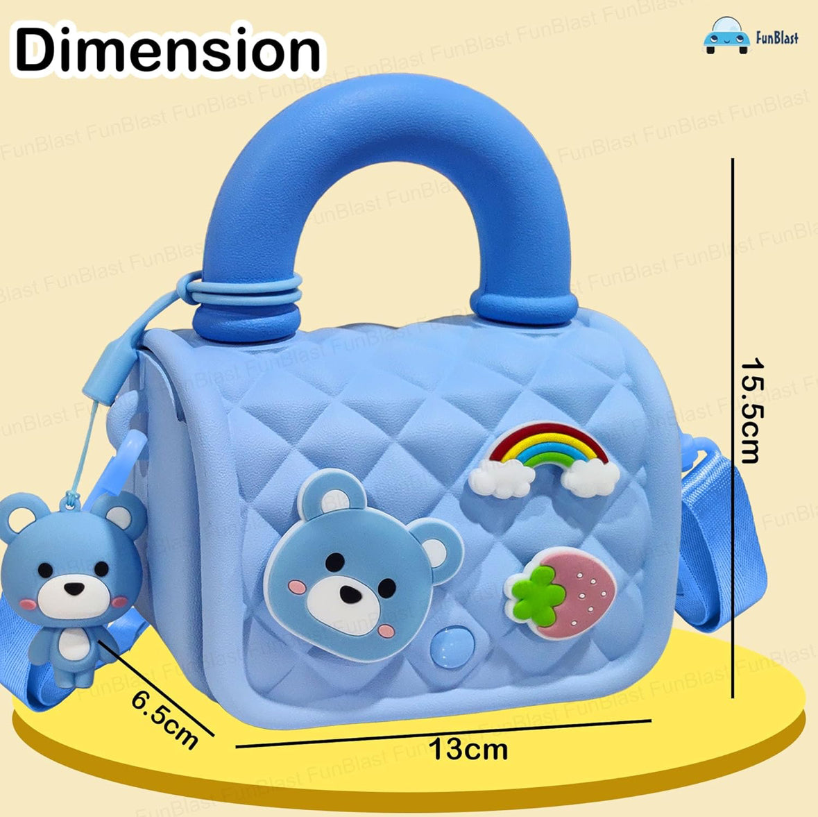 Super Cute Silicone Sling Bag