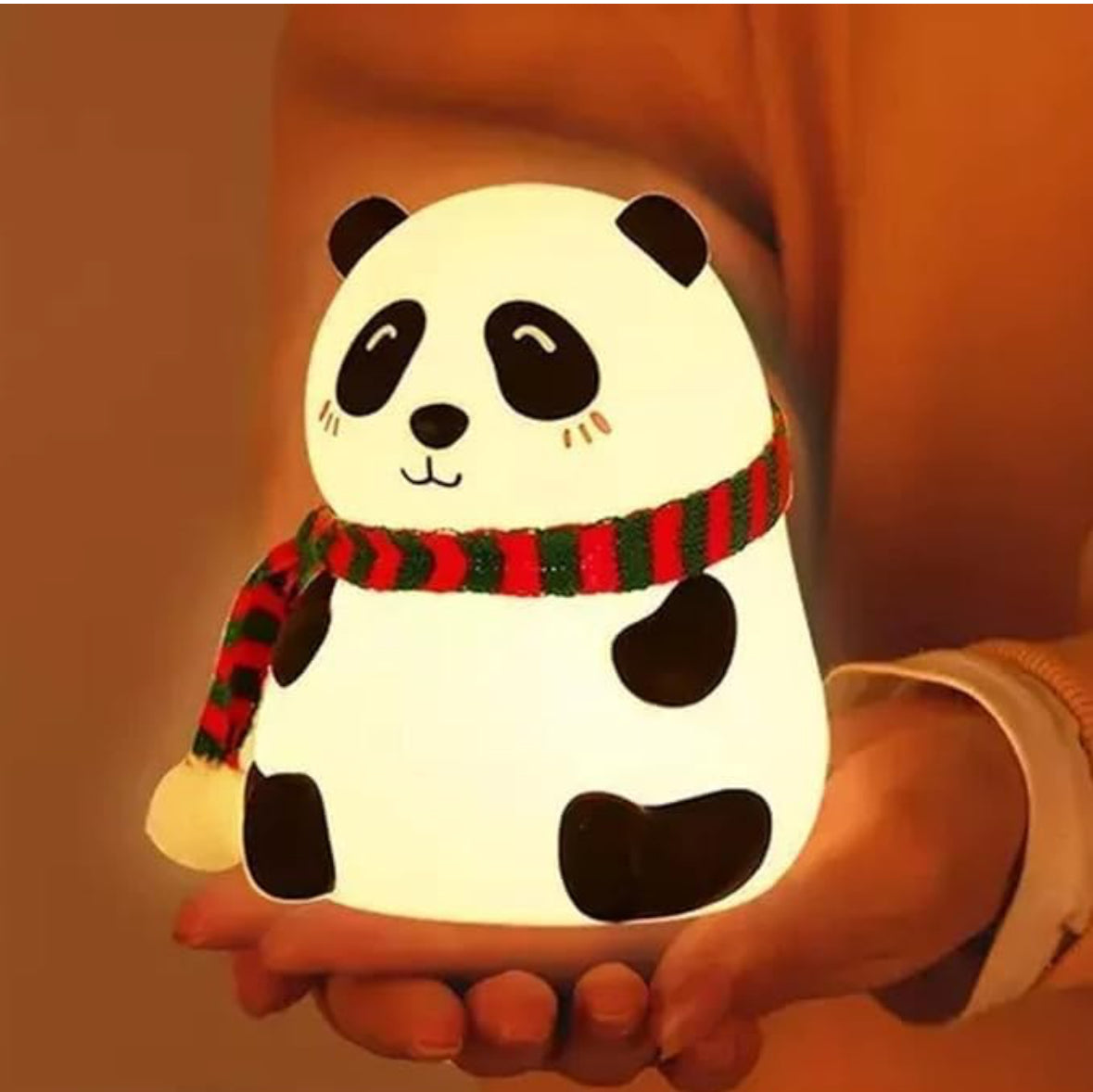 Super Cute Silicone Panda Night Lamps