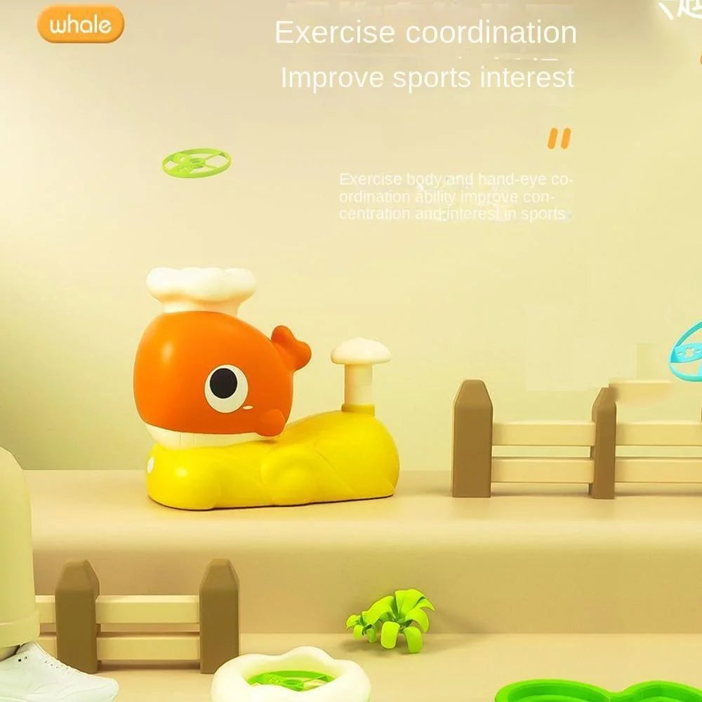 Whale Launcher Flying Disc Toys