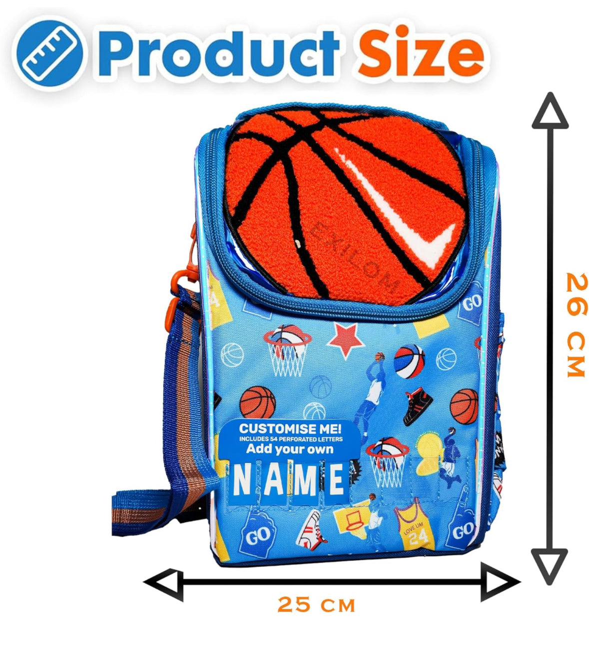 Vest Thermal Lunch Bag for Kids- Two Layer Insulated Cooler Bag