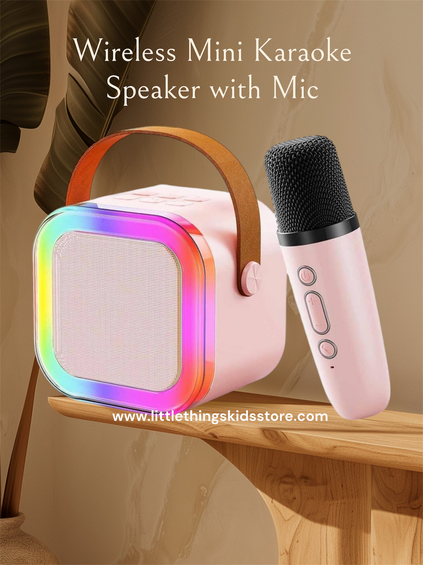 Wireless Mini Karaoke Speaker with Mic