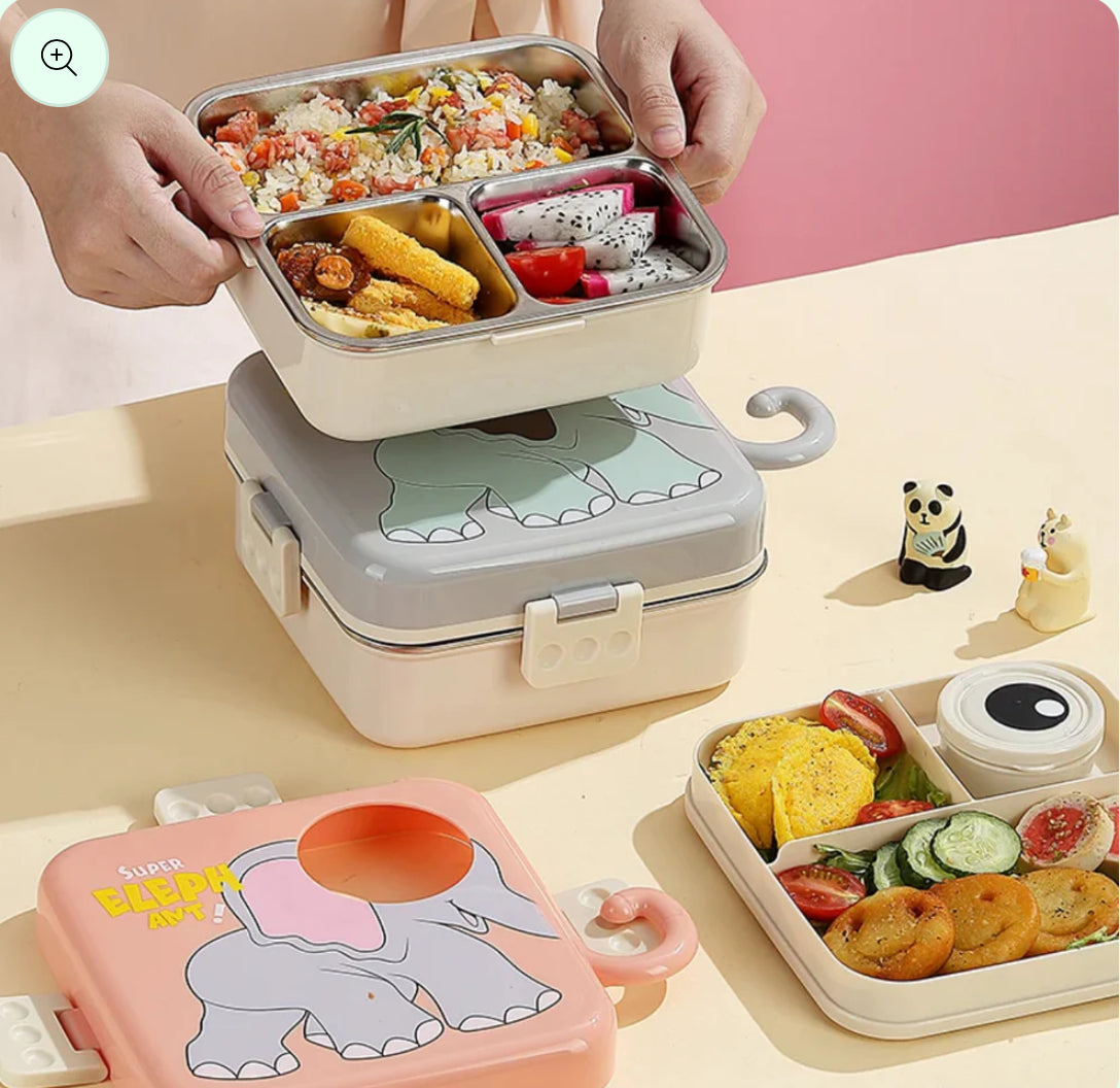 Elephant Eye Spill-Free Lunch Box