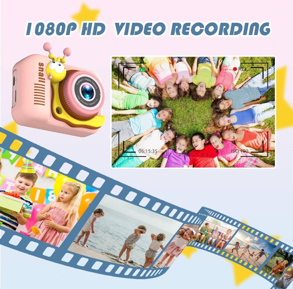 Kids Camera - HD Camera for Boys and Girls - Best for gifting