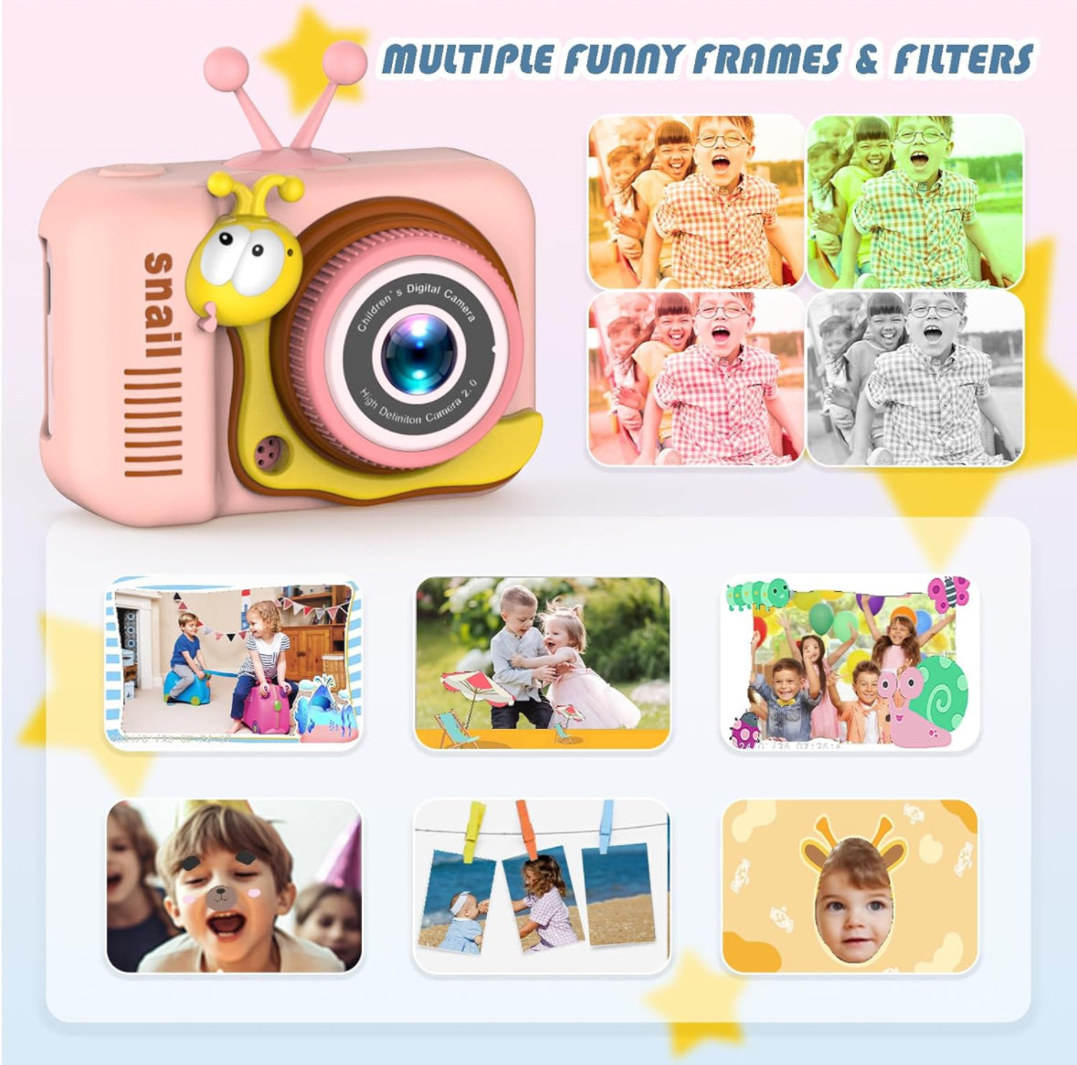 Kids Camera - HD Camera for Boys and Girls - Best for gifting