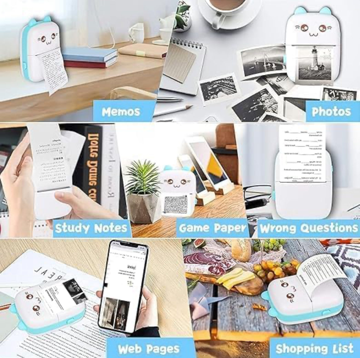 Wireless Mini Pocket Printer
