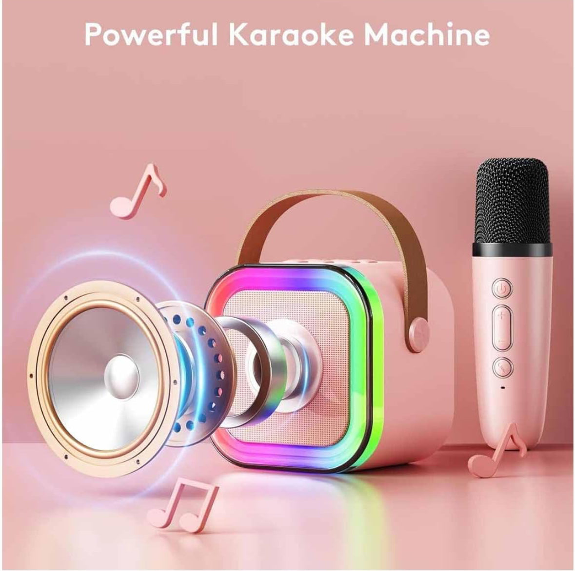 Wireless Mini Karaoke Speaker with Mic