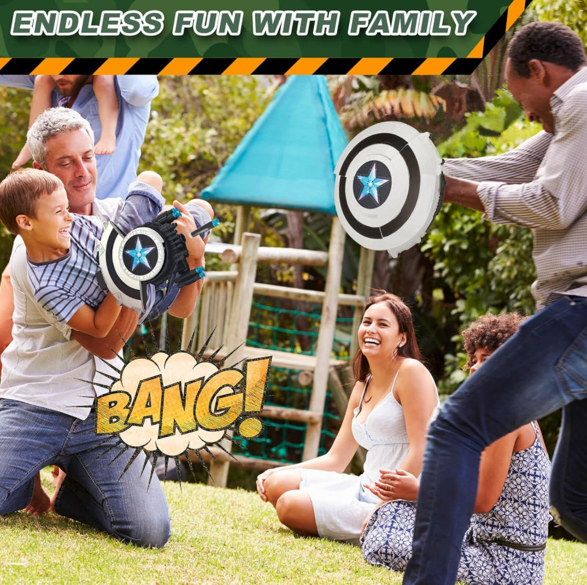 Captain America Shield Gun Toy