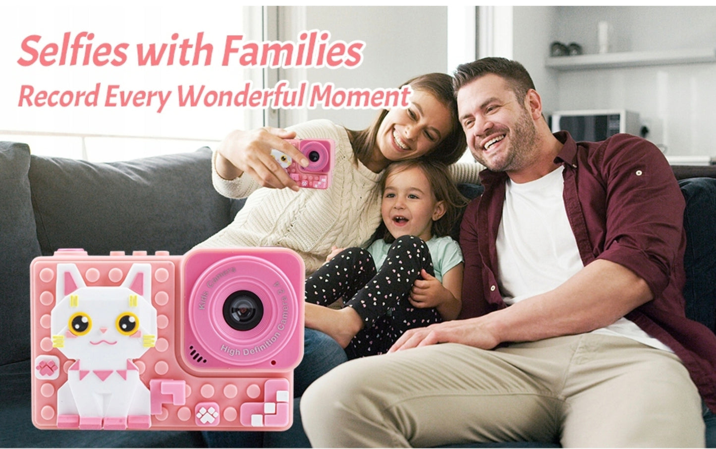 Lego Camera - Kids High Quality & Multi Functional Digital HD Camera